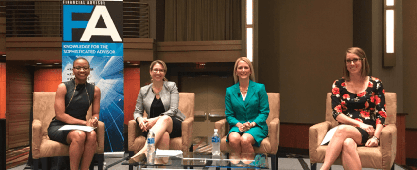 Sara Gelsheimer Speaks at FA Magazine’s “Invest in Women” Conference